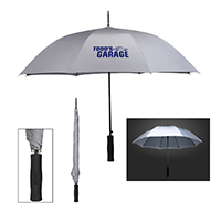 46" ARC RAIN  REFLECTIVE UMBRELLA